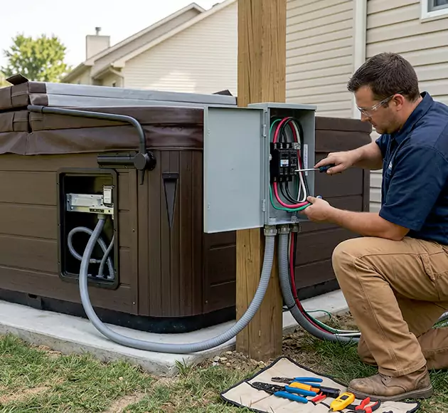 Professional Hot Tub Electrical Installation: Your Local Spa Wiring Team in Roswell, GA
